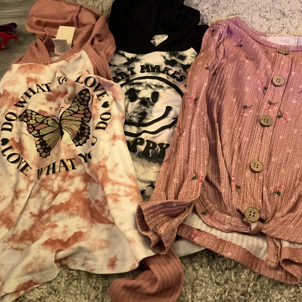 3 long sleeves